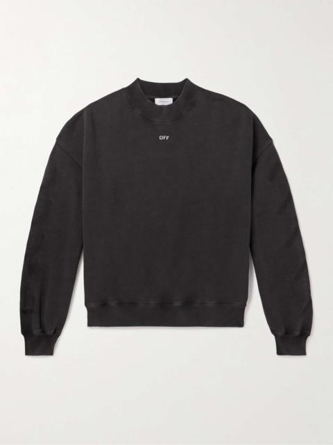 Printed Cotton-Jersey Sweatshirt