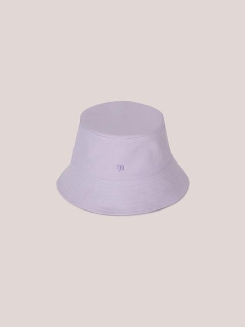 Nanushka CARAN - Cotton-canvas bucket hat - Lilac