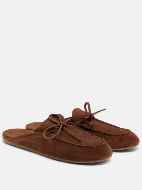 Miu Miu Suede mules