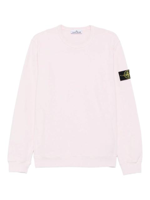 Stone Island Stone Island Logo-patch Crew-neck Sweatshirt