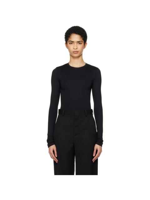 WARDROBE.NYC Black Opaque Long Sleeve T-shirt