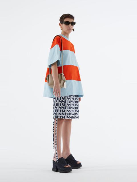 SUNNEI ORANGE & AZURE OVER T-SHIRT