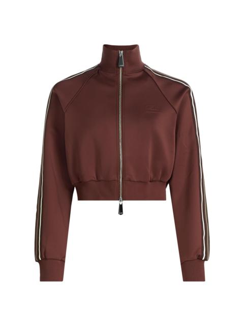 Ksubi Women's Future Memory Crop Trak Jacket - Brown