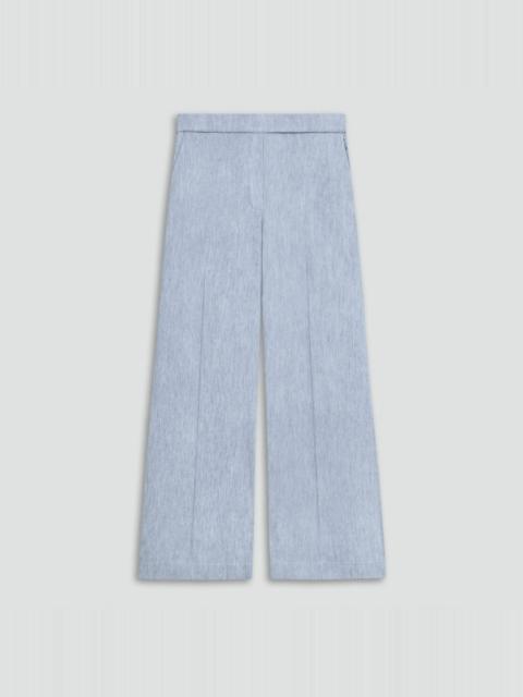 Theory Classic Straight Pull-On Pant in Fluid Linen