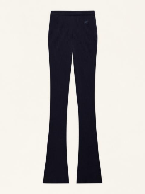 courrèges KNITTED PANTS REEDITION