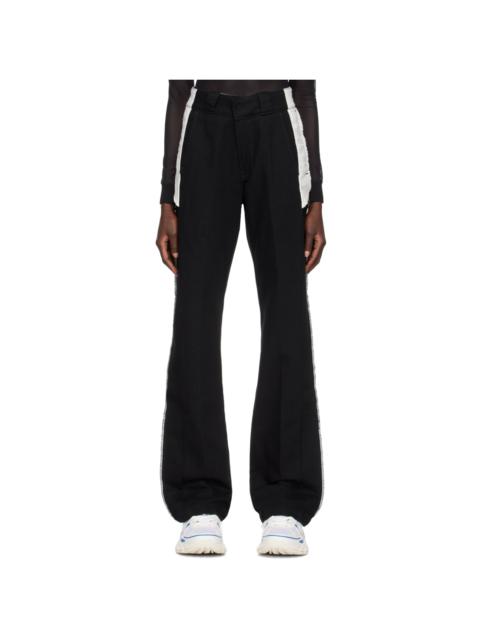 Heron Preston Black Inside Out Trousers