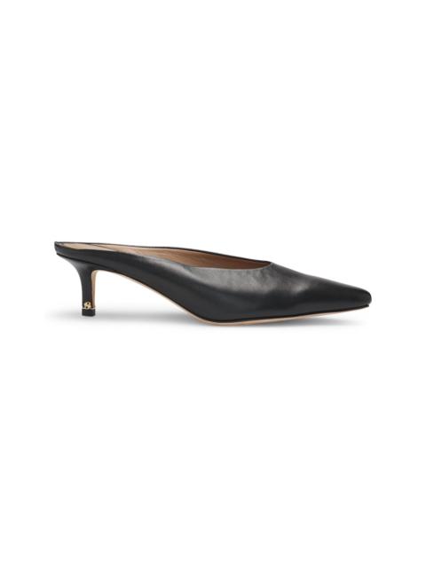 BOSS BACKLESS MULES IN NAPPA LEATHER