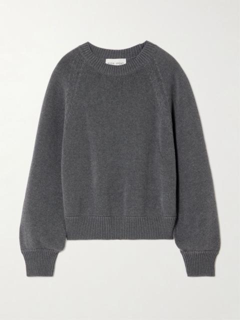 HIGH SPORT Lara cotton sweater Charcoal