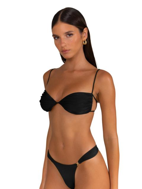 SOMMER SWIM ANA Nero - Bralette Bikini Top