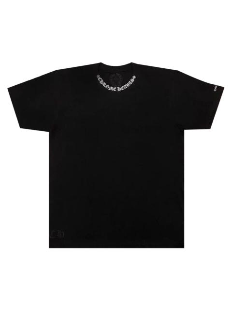 Chrome Hearts Neck Logo T-Shirt 'Black'