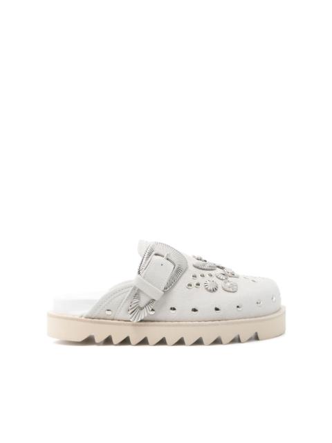 TOGA PULLA Sabot metal mules