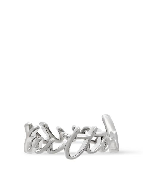 Louis Vuitton LV Script Ring