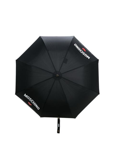 Moschino slogan-print umbrella