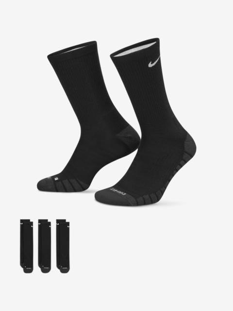 Nike Everyday Max Cushioned Training Crew Socks (3 Pairs)