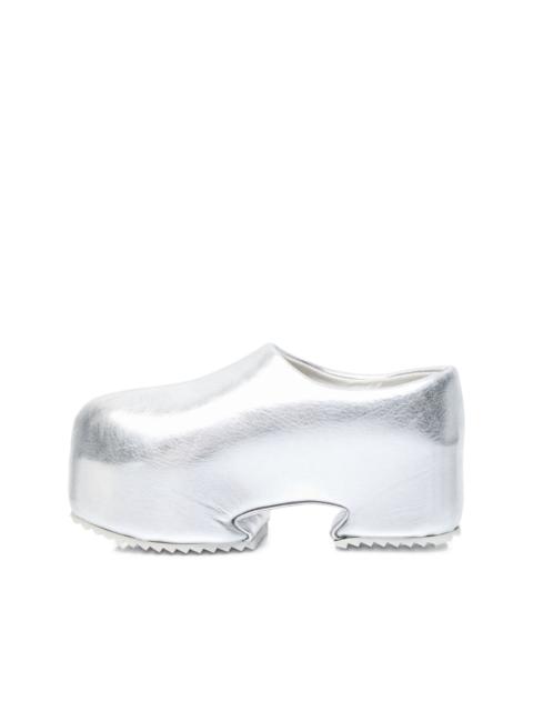 YUME YUME metallic-finish pumps