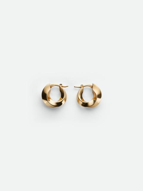 Bottega Veneta Twist Hoop Earrings