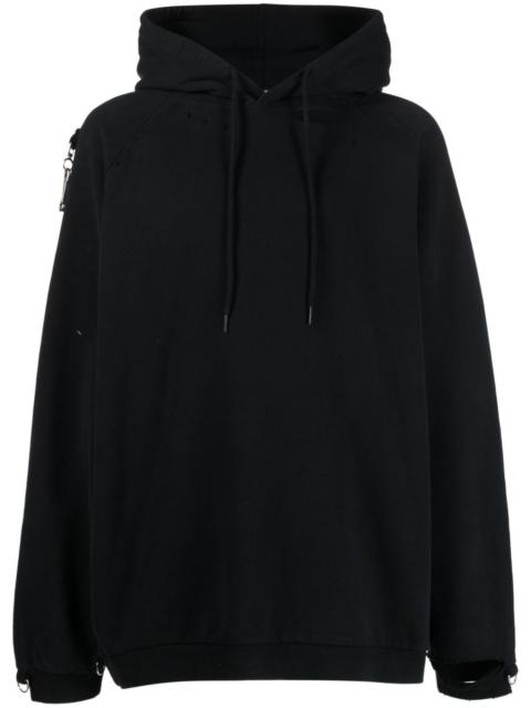 Raf Simons artwork-print cotton hoodie