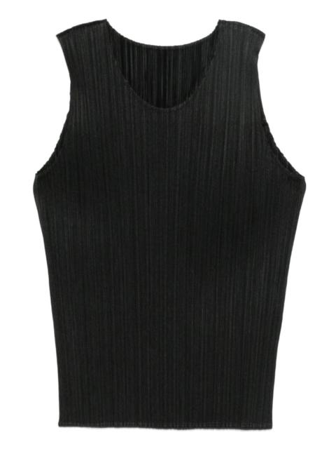 Pleats Please Issey Miyake ribbed top