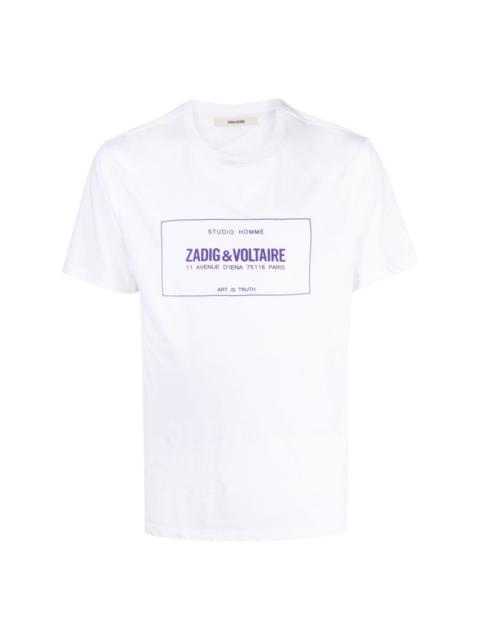 Zadig & Voltaire Ted graphic-print cotton T-shirt
