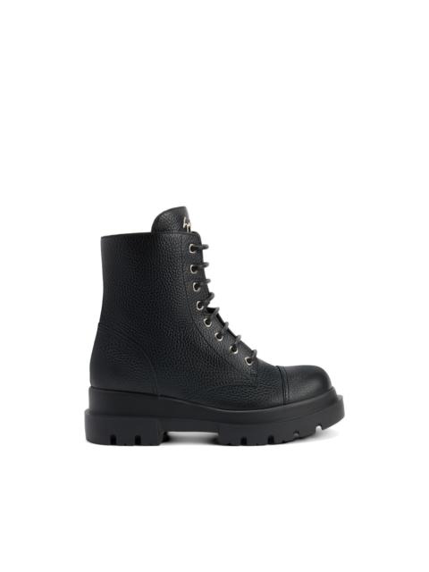 Giuseppe Zanotti Evin laced logo detail boots