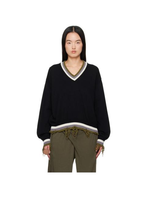 OTTOLINGER Black Oversized Sweater