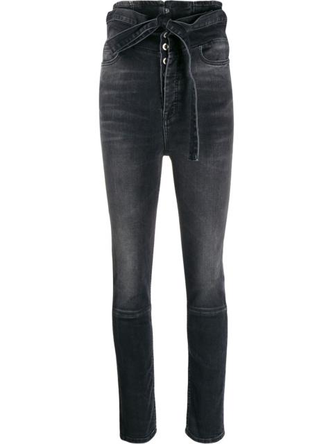 Unravel high-waist skinny jeans