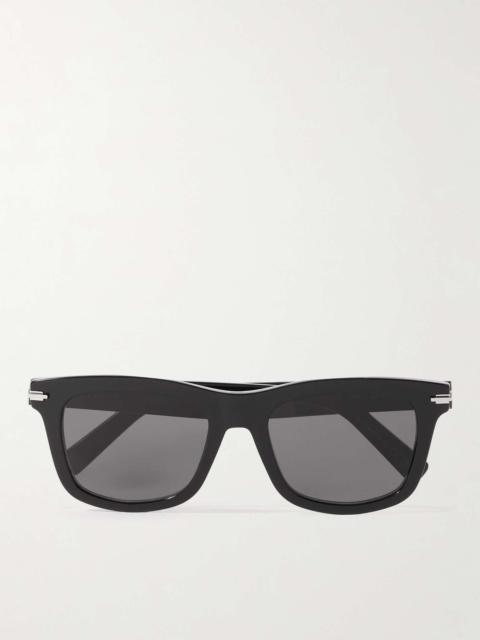 DiorBlackSuit S11I D-Frame Tortoiseshell Acetate Sunglasses