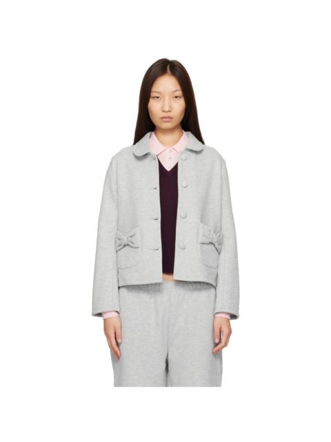 SANDY LIANG Gray Knoll Jacket