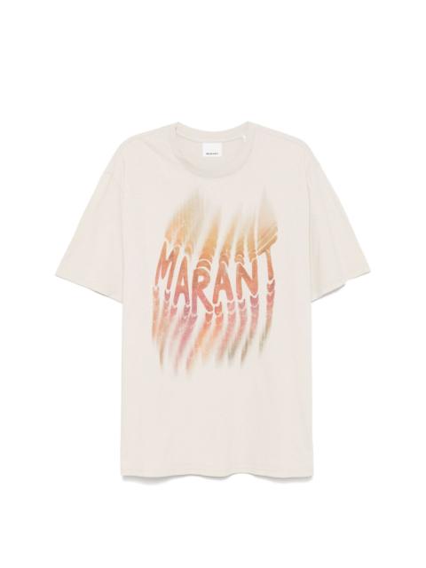 Isabel Marant BEIGE T-SHIRT HUGO G-B FADED ECRU | miinto