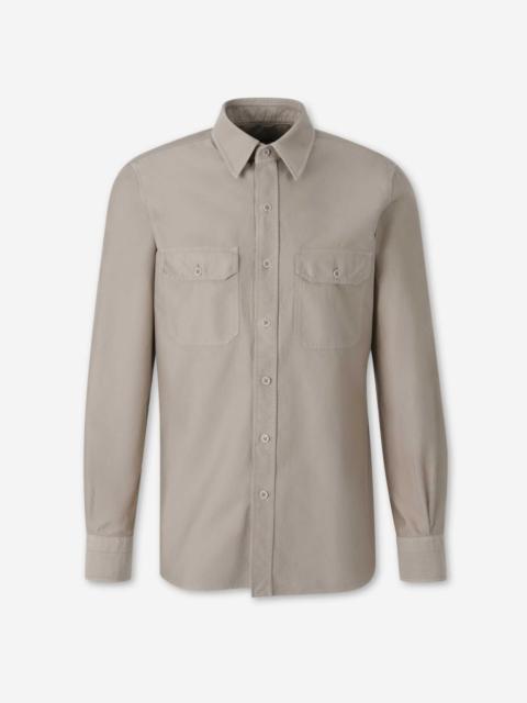TOM FORD PLAIN COTTON SHIRT