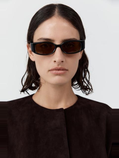 ST. AGNI Clasico Sunglasses - Black/Brown