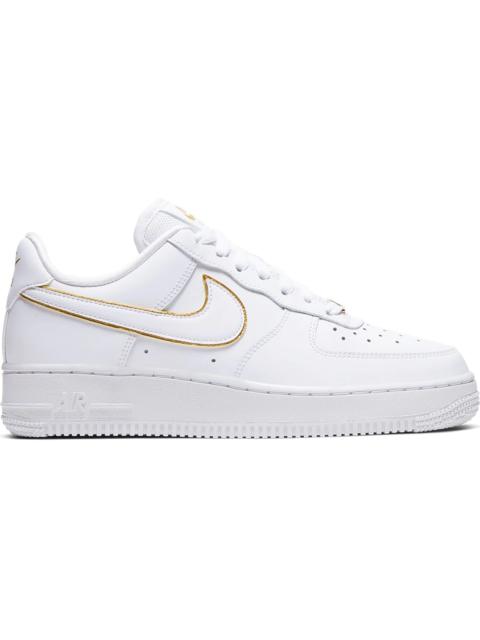 Nike Air Force 1 Low Icon Clash White Metallic Gold (W)