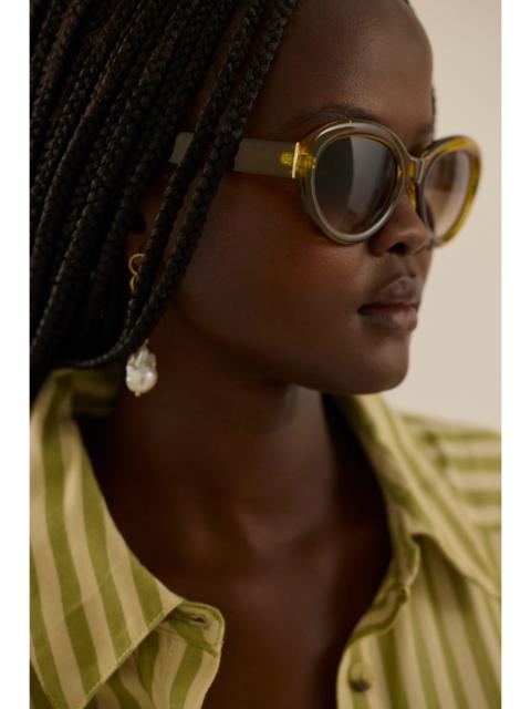 FREE PEOPLE Birdie Cat Eye Sunglasses