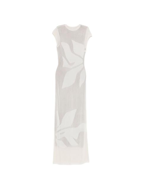 SIR. Solange leaf maxi dress
