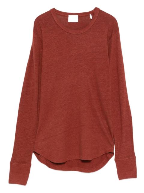 Isabel Marant Étoile long-sleeve linen t-shirt