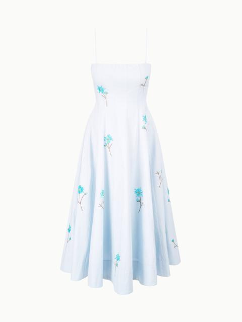 STAUD STAUD WYLIE DRESS DANDELION SKY