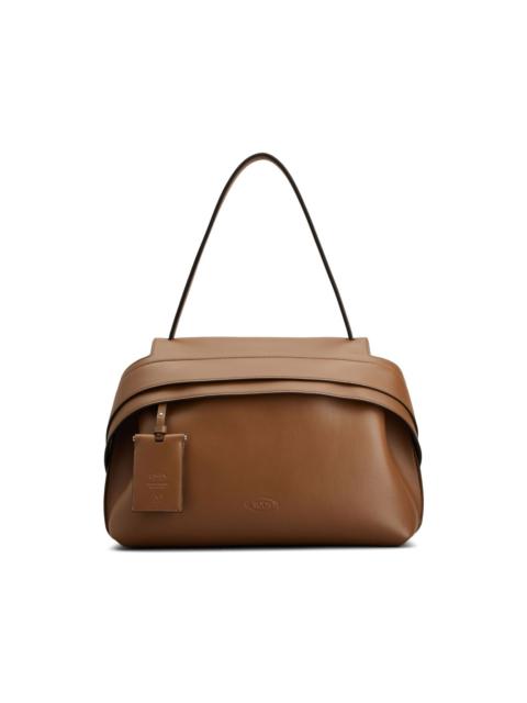 Tod's folded leather shoulder bag