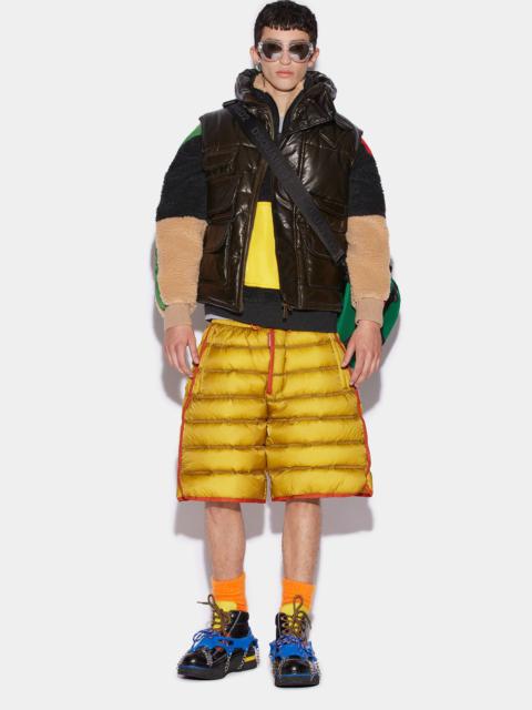 DSQUARED2 ICEBERG PUFFER SHORTS