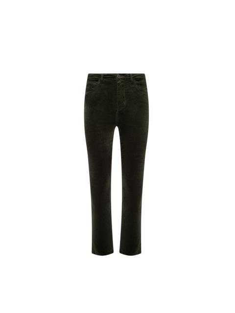 L'AGENCE Celestia Velvet Slim-Leg Jean