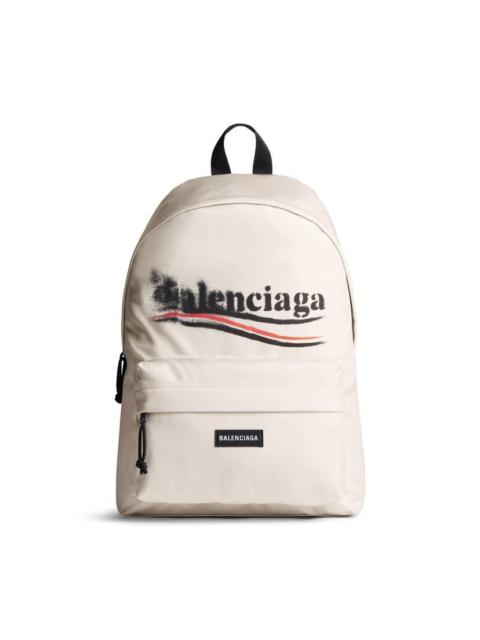 BALENCIAGA Men's Explorer Backpack  in Light Beige