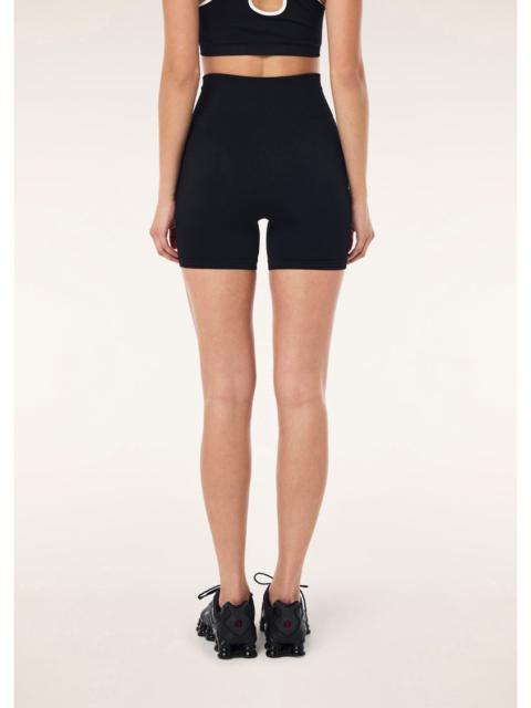 P.E NATION RESTORE SEAMLESS 5" BIKE SHORT IN BLACK