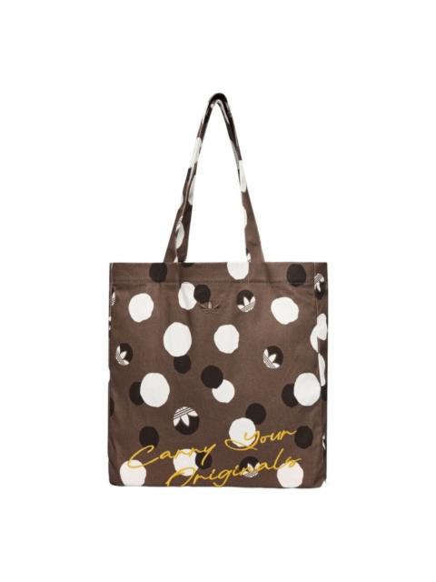 adidas adidas Polka Dot Tote Bag 'Brown' LC8241