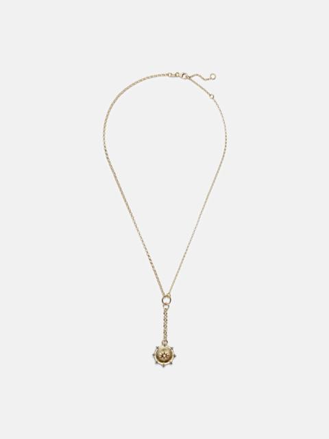 FOUNDRAE Spark Love 18kt gold chain necklace with diamond