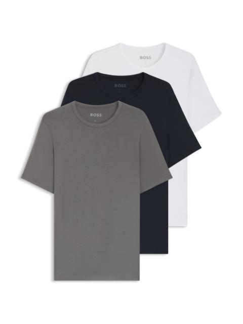 BOSS THREE-PACK OF MOISTURE-WICKING UNDERWEAR T-SHIRTS