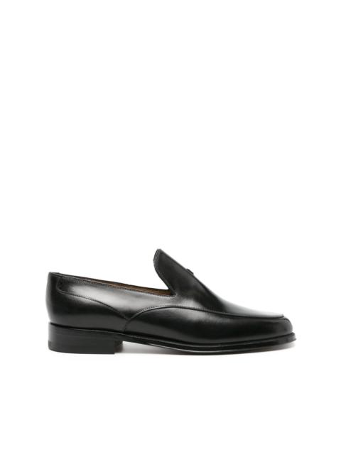 The Row Enzo leather loafers