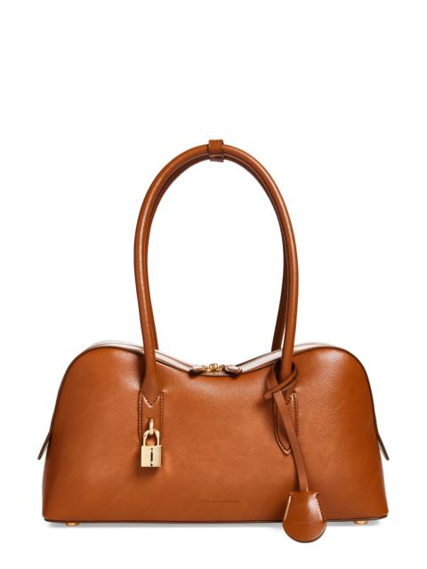 Stella McCartney Ryder Faux Leather Shoulder Bag in Brandy at Nordstrom
