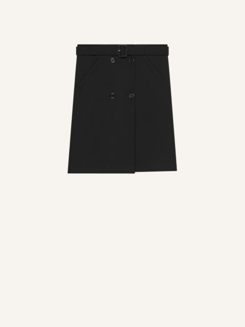 courrèges DOUBLE BREASTED SKIRT