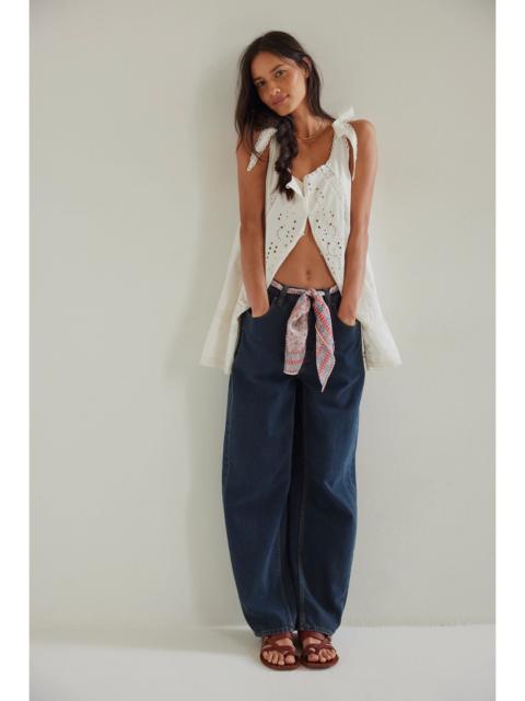 FREE PEOPLE We The Free Truro Baggy Puddle Jeans