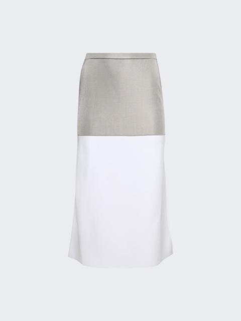Midi Skirt White