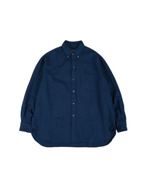 BEAMS PLUS B.D. Classic Fit Oxford Indigo